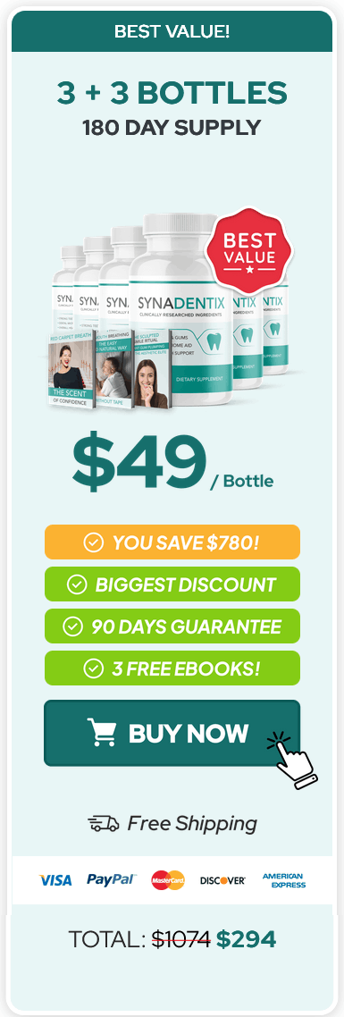 Synadentix- order-now-( One Hundred Eighty Days Supply)-image